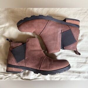 Sorel Emelie Leather Boots